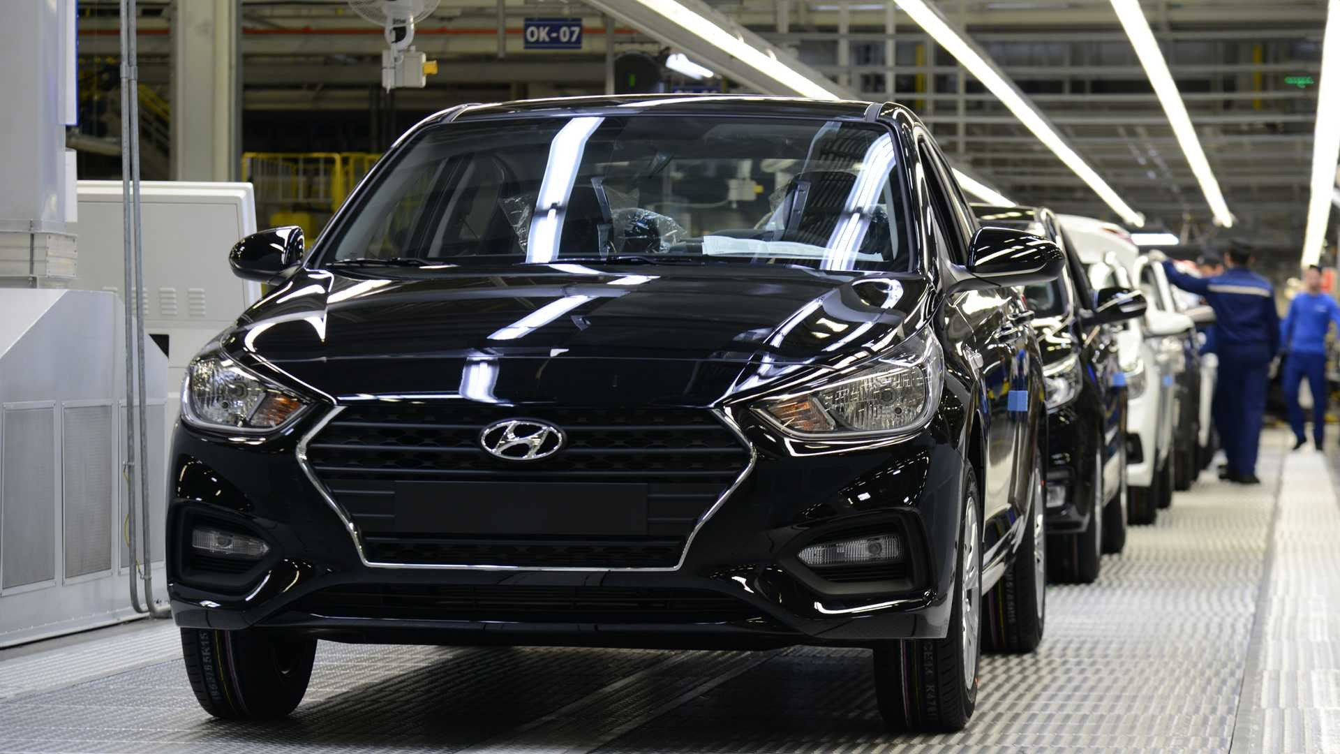 Завод Hyundai у Санкт-Петербурзі