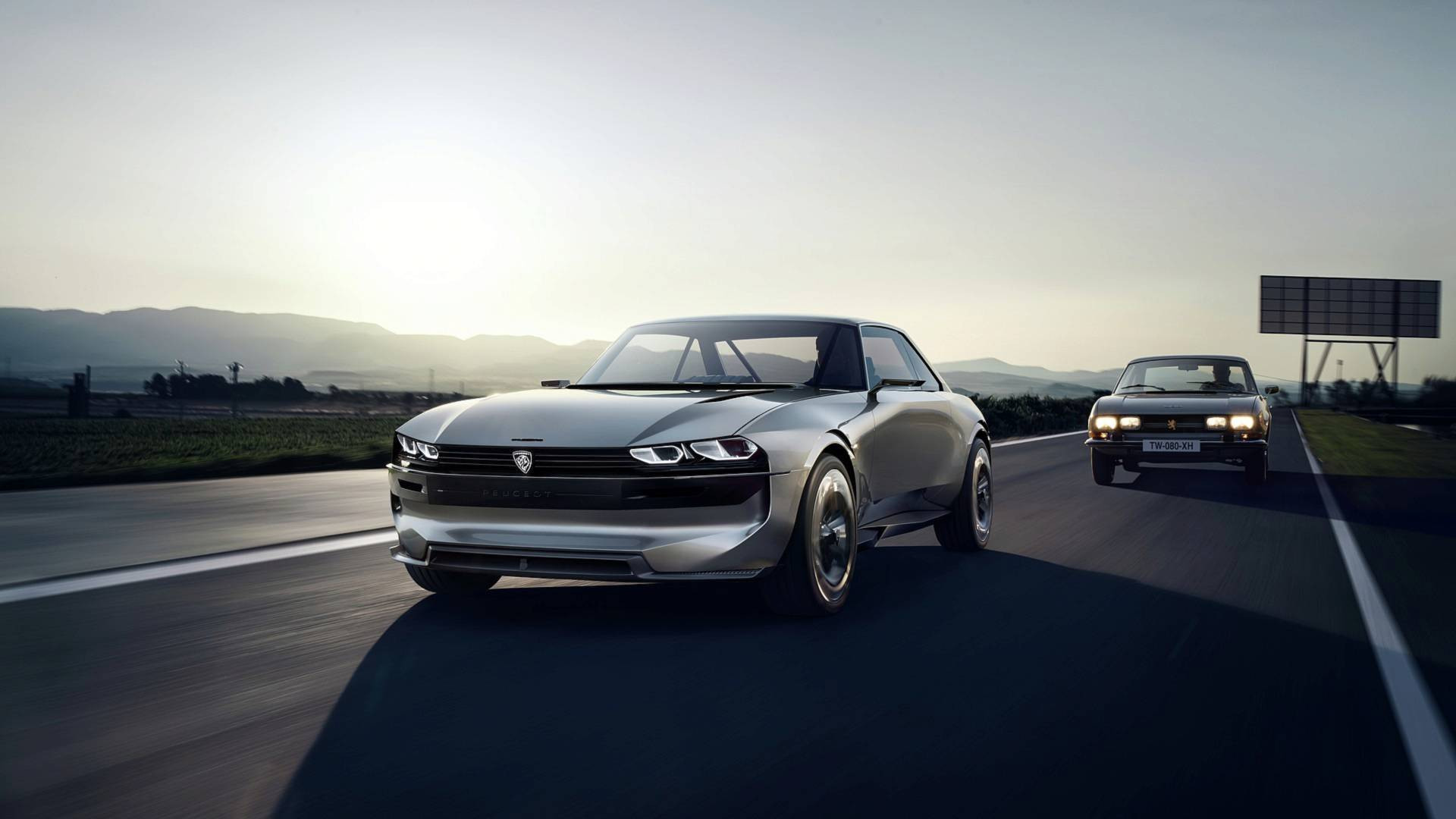 Peugeot e-legend concept 2018 року