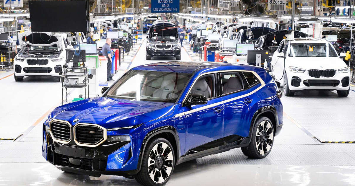 Виробництво BMW XM