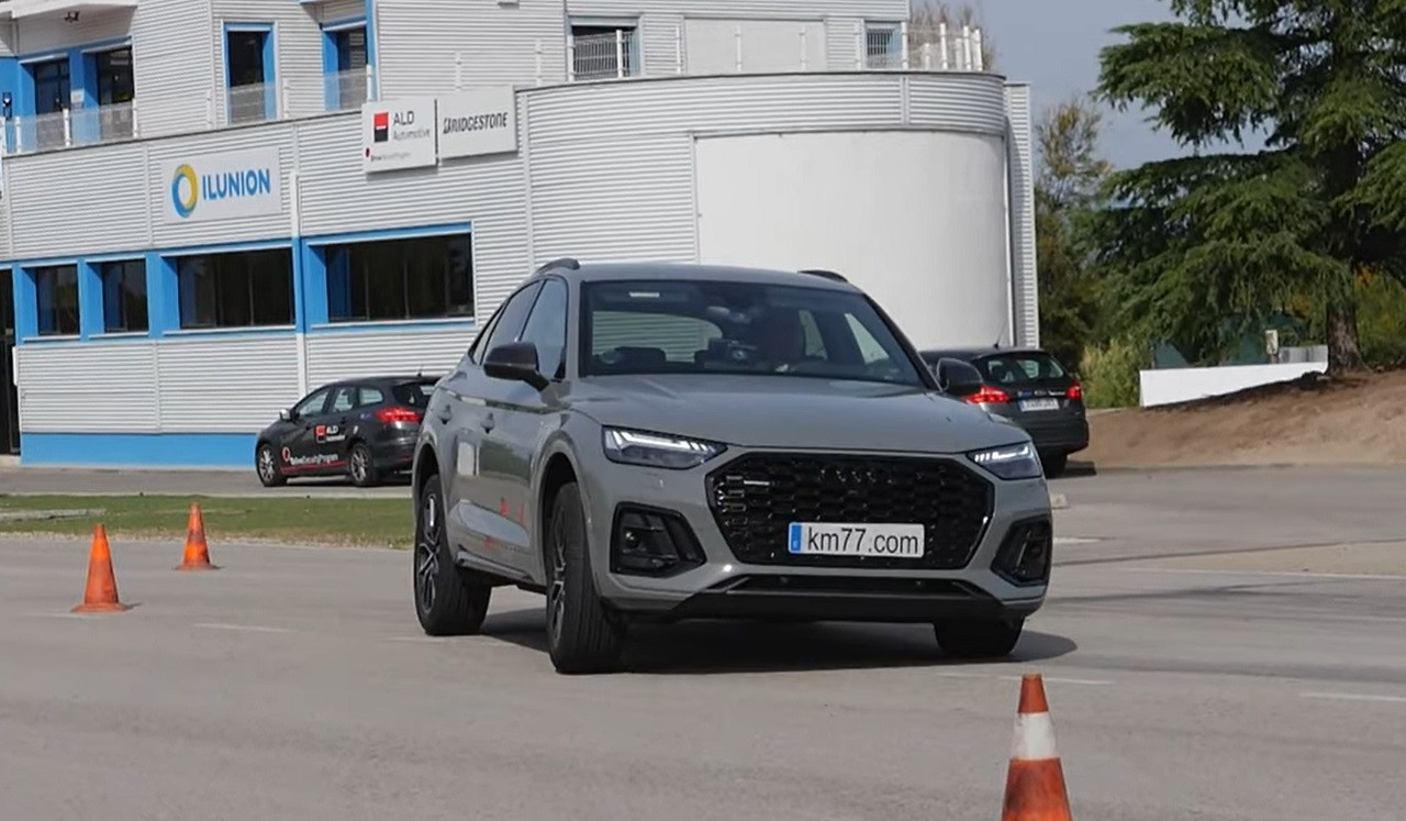 Audi Q5 Sportback лосиний тест
