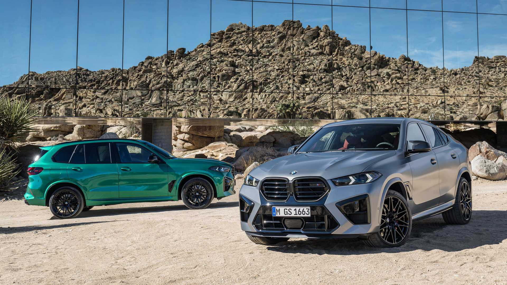 BMW X5 та X6 M Competition