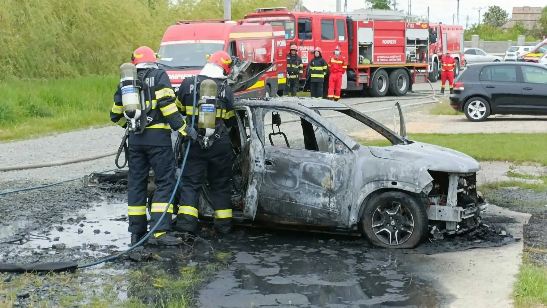Dacia Spring (пожежа)