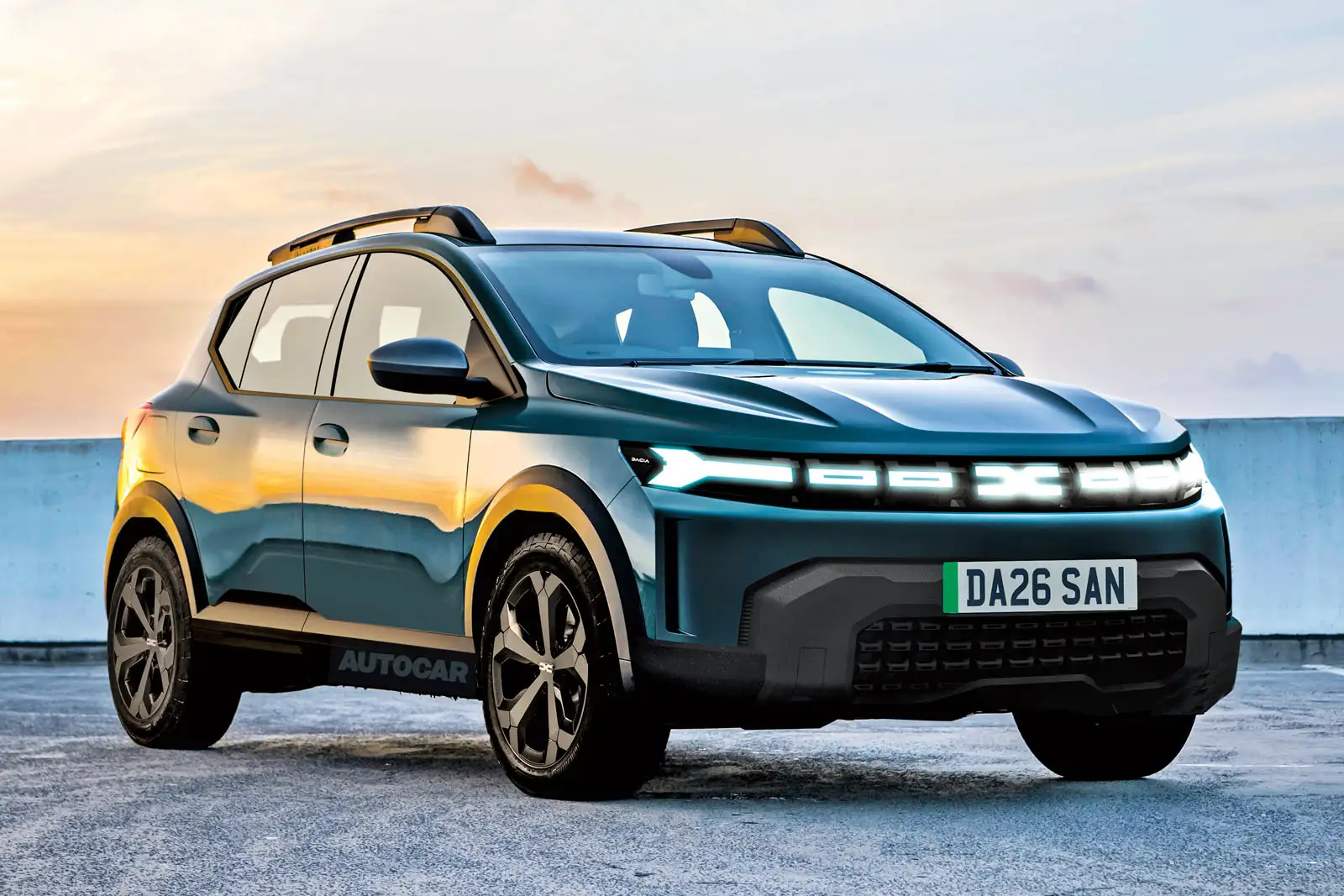 Рендер покоління Dacia Sandero
