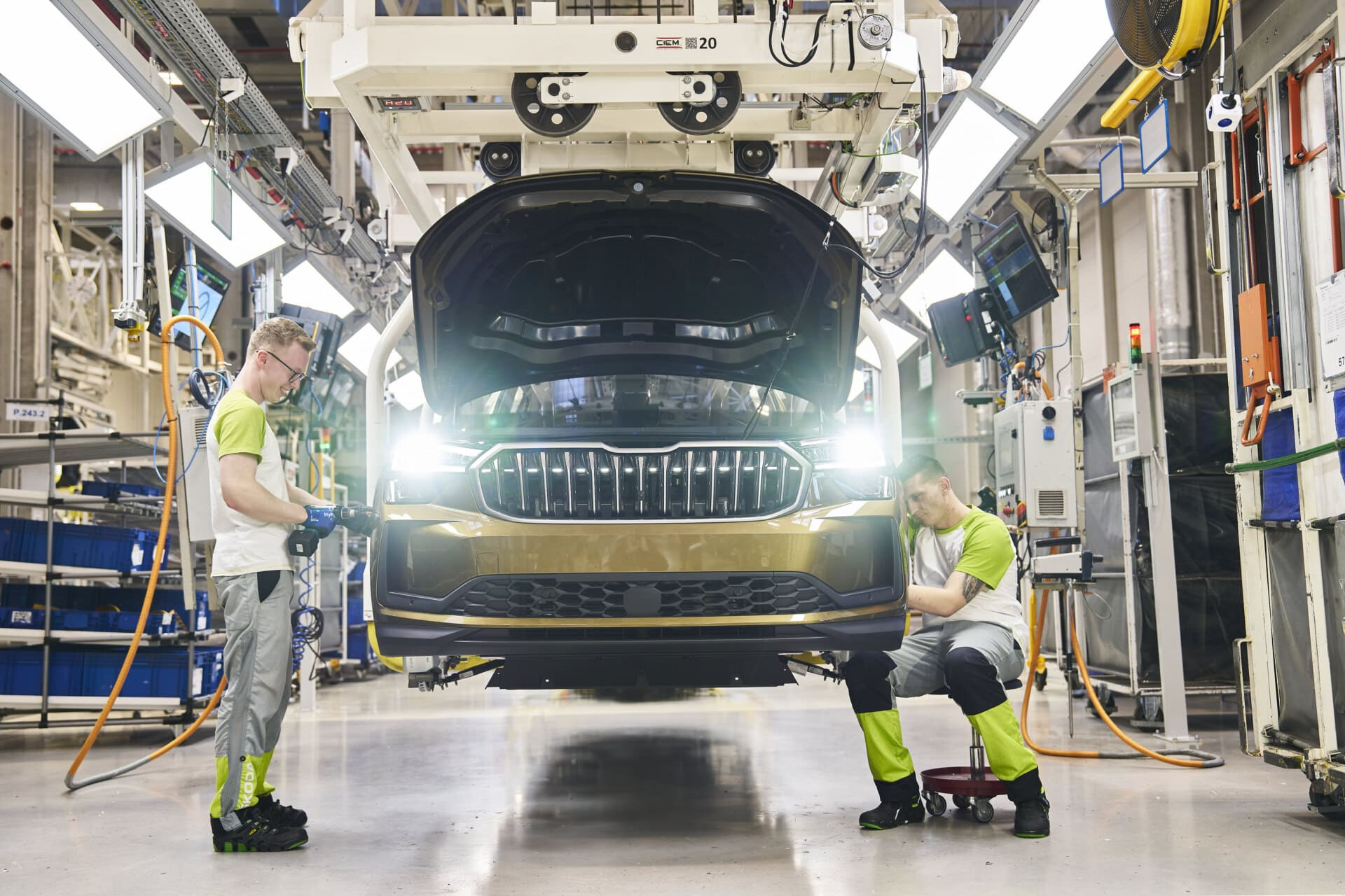 Виробництво Skoda Kodiaq