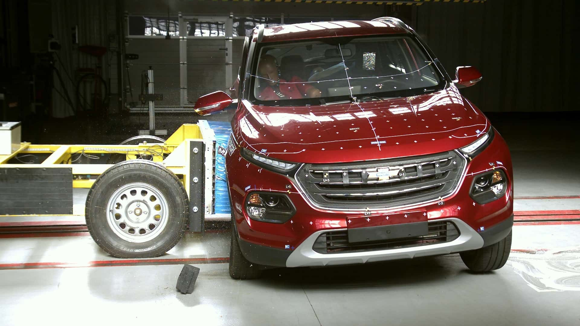 Chevrolet Groove на Latin NCAP