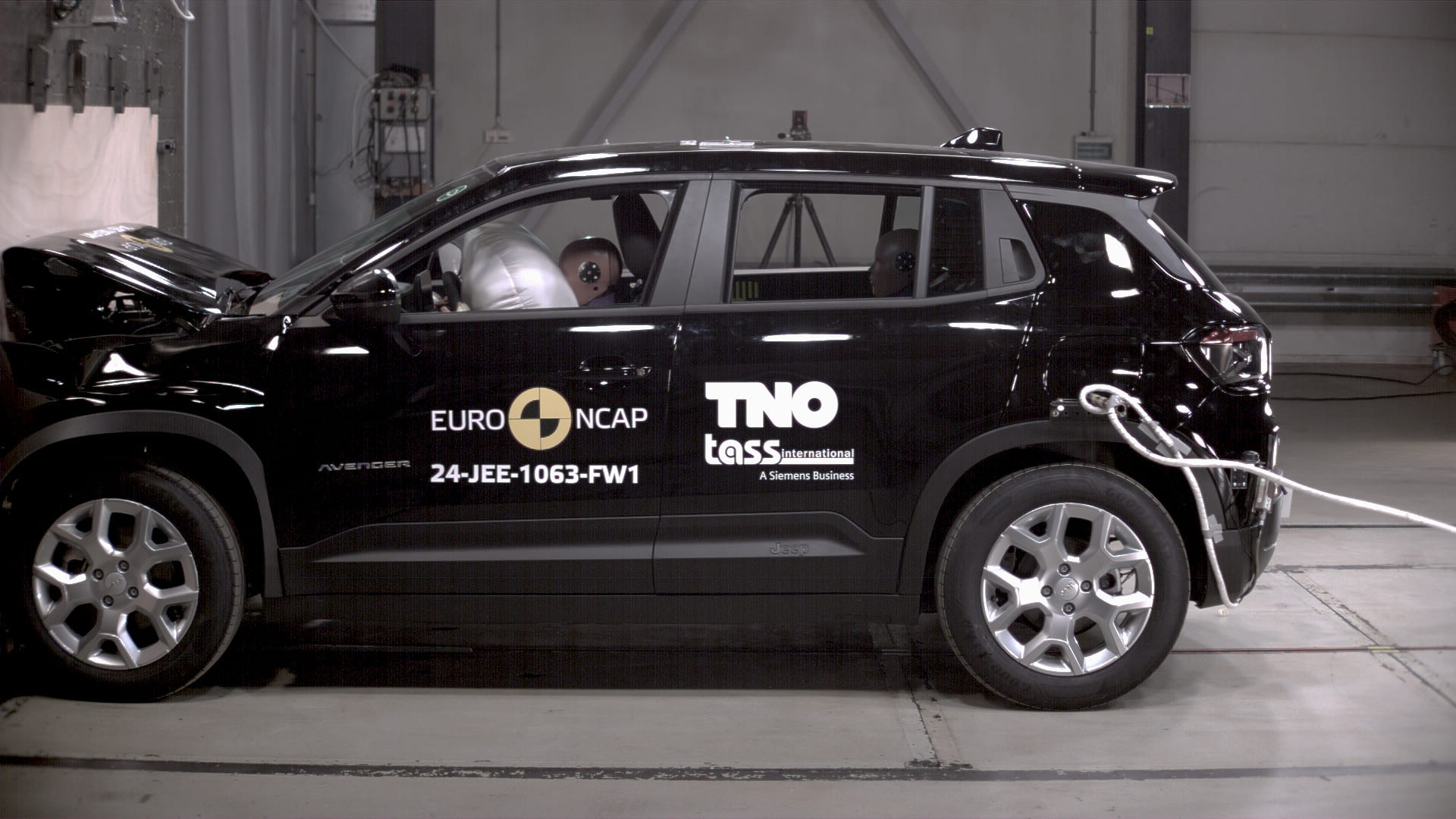 Jeep Avenger краш-тест Euro NCAP