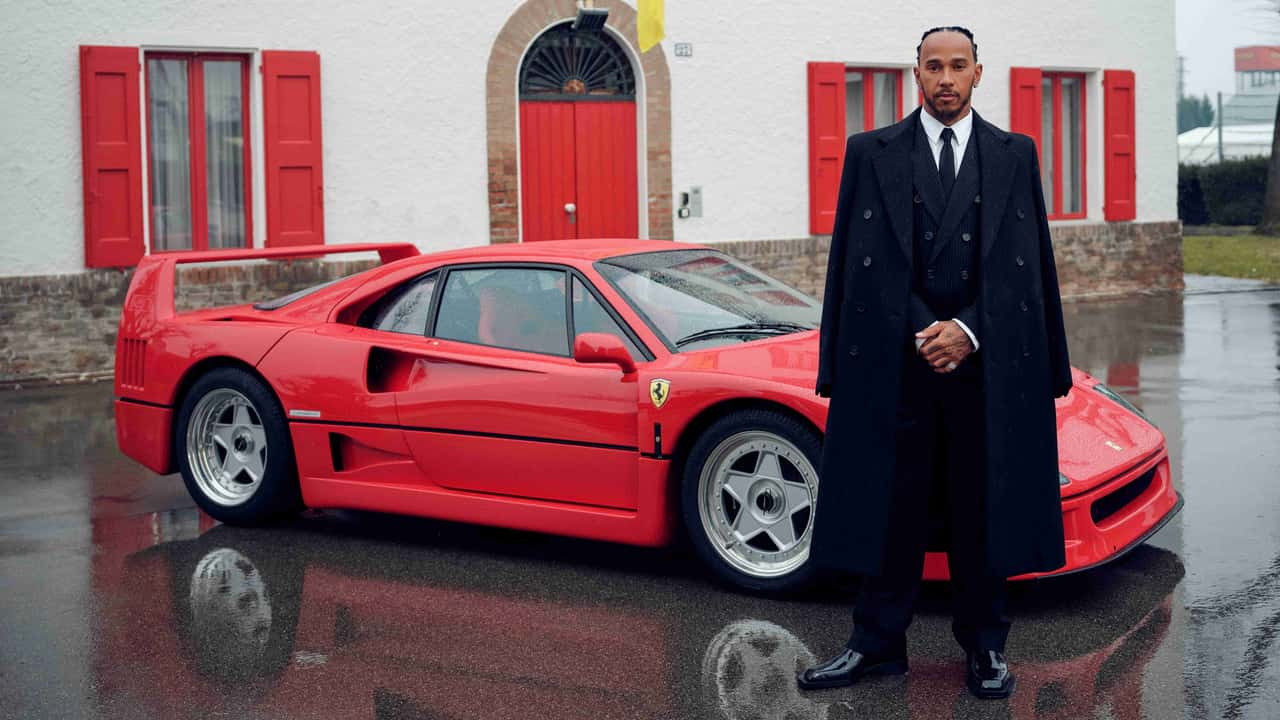 Льюїс Хемільтон Ferrari F40