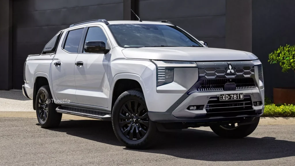 Mitsubishi L200 (рендер)