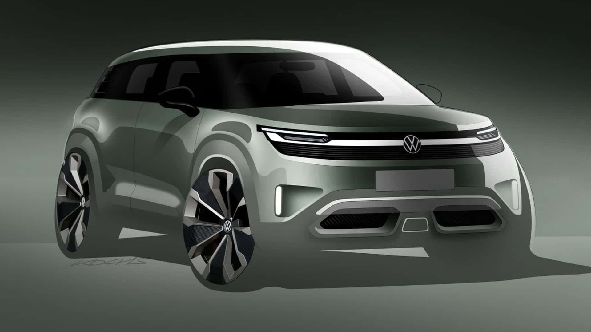 Volkswagen електричний кросовер