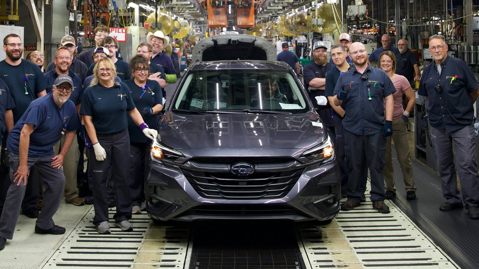 Виробництво Subaru Legacy