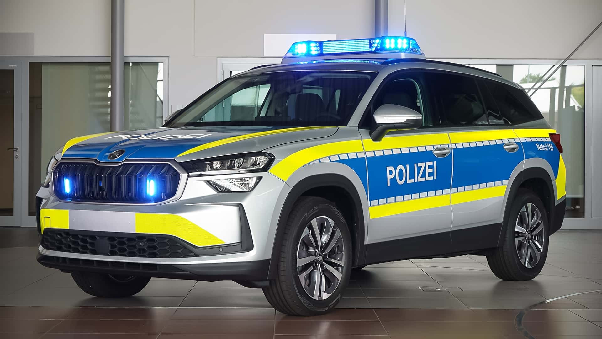 Skoda Kodiaq поліція