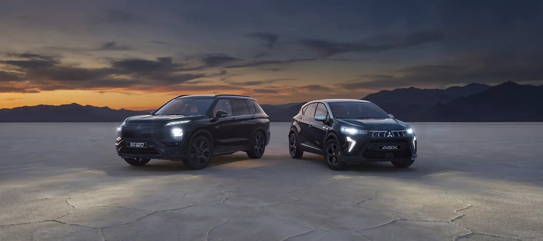 Mitsubishi ASX та Outlander Black Edition