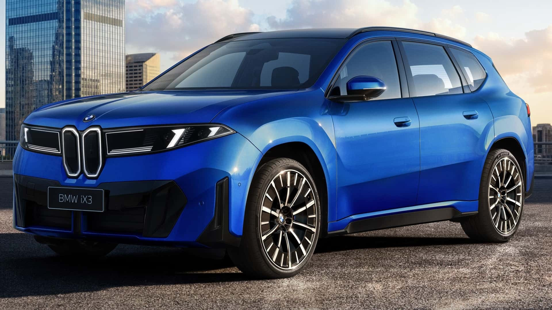Кросовер BMW iX3 втратив висувні дверні ручки