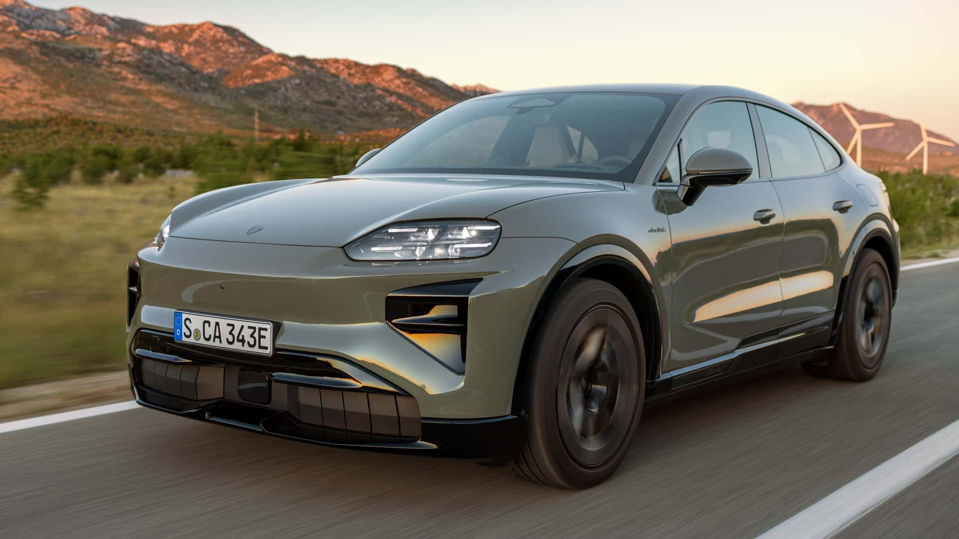 Porsche Cayenne Coupe Electric