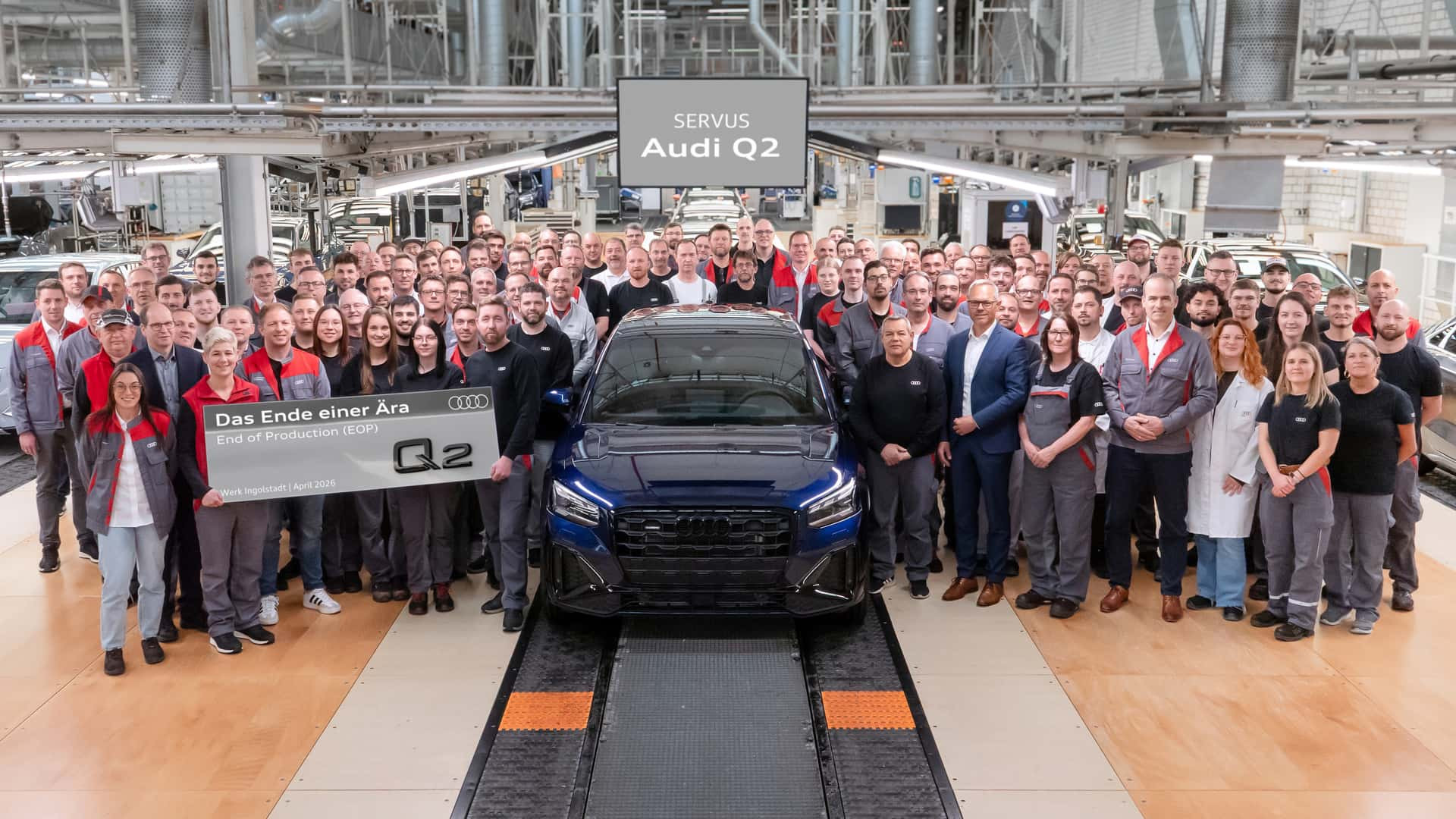 Audi Q2 завершення виробництво