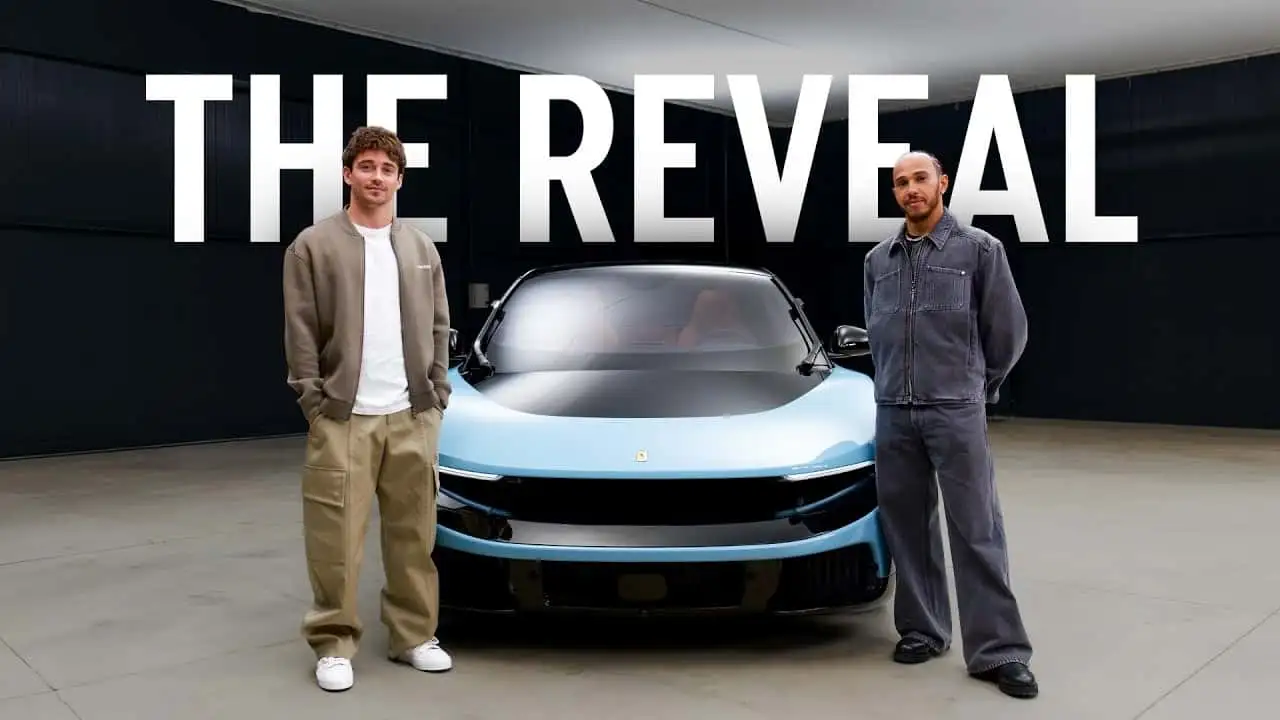 Гонщики Ferrari висловились про новий електрокар Luce