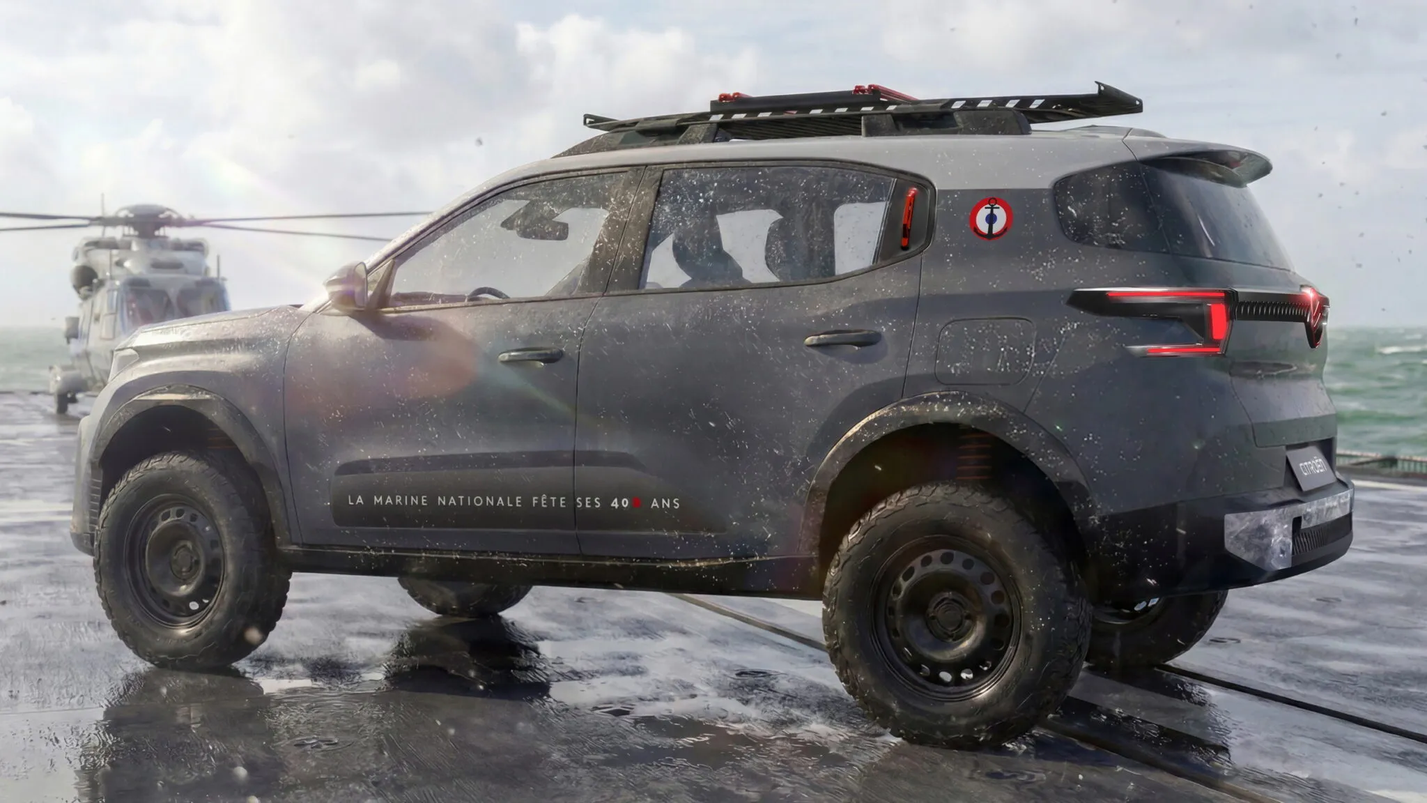 Citroen C3 Aircross Marine Nationale
