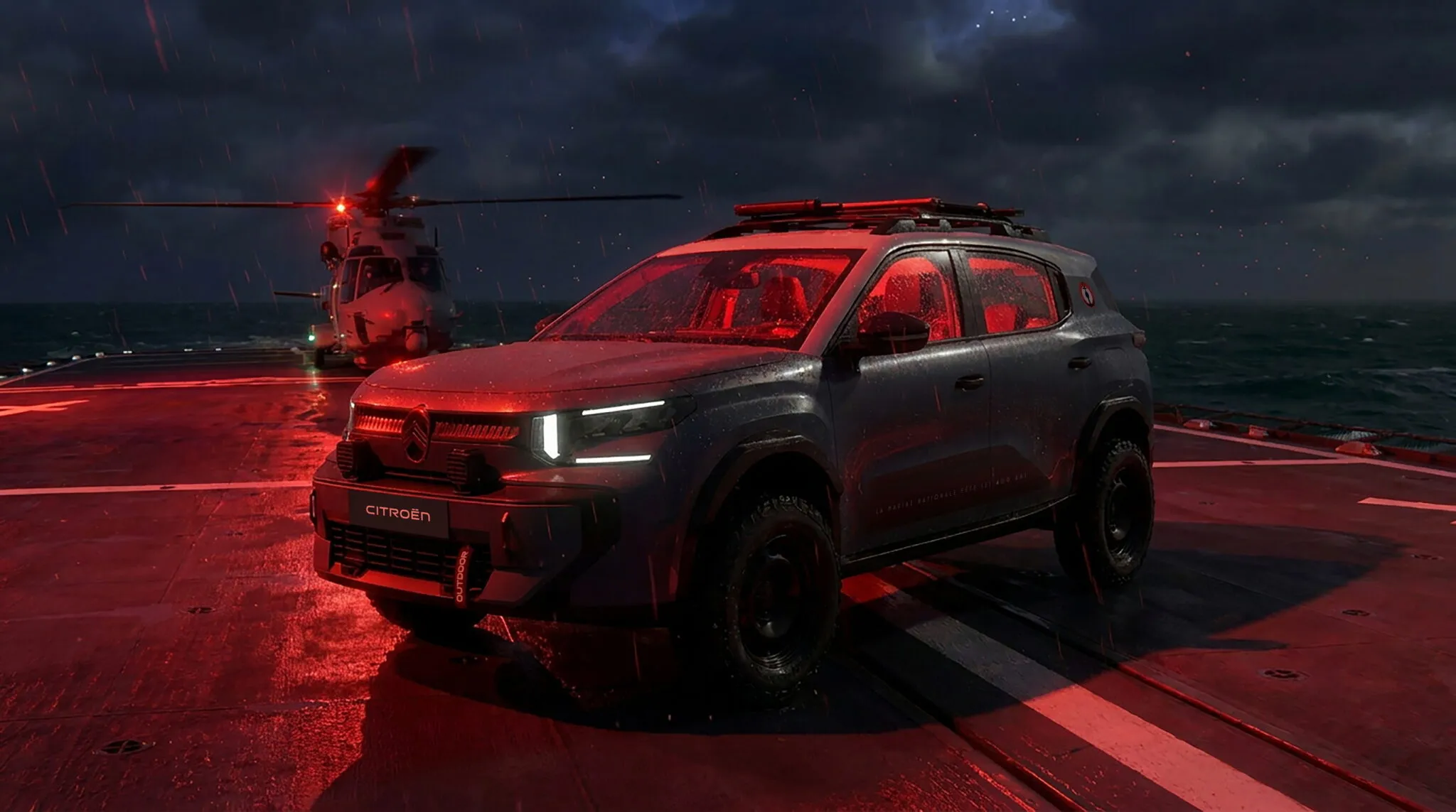 Citroen C3 Aircross Marine Nationale