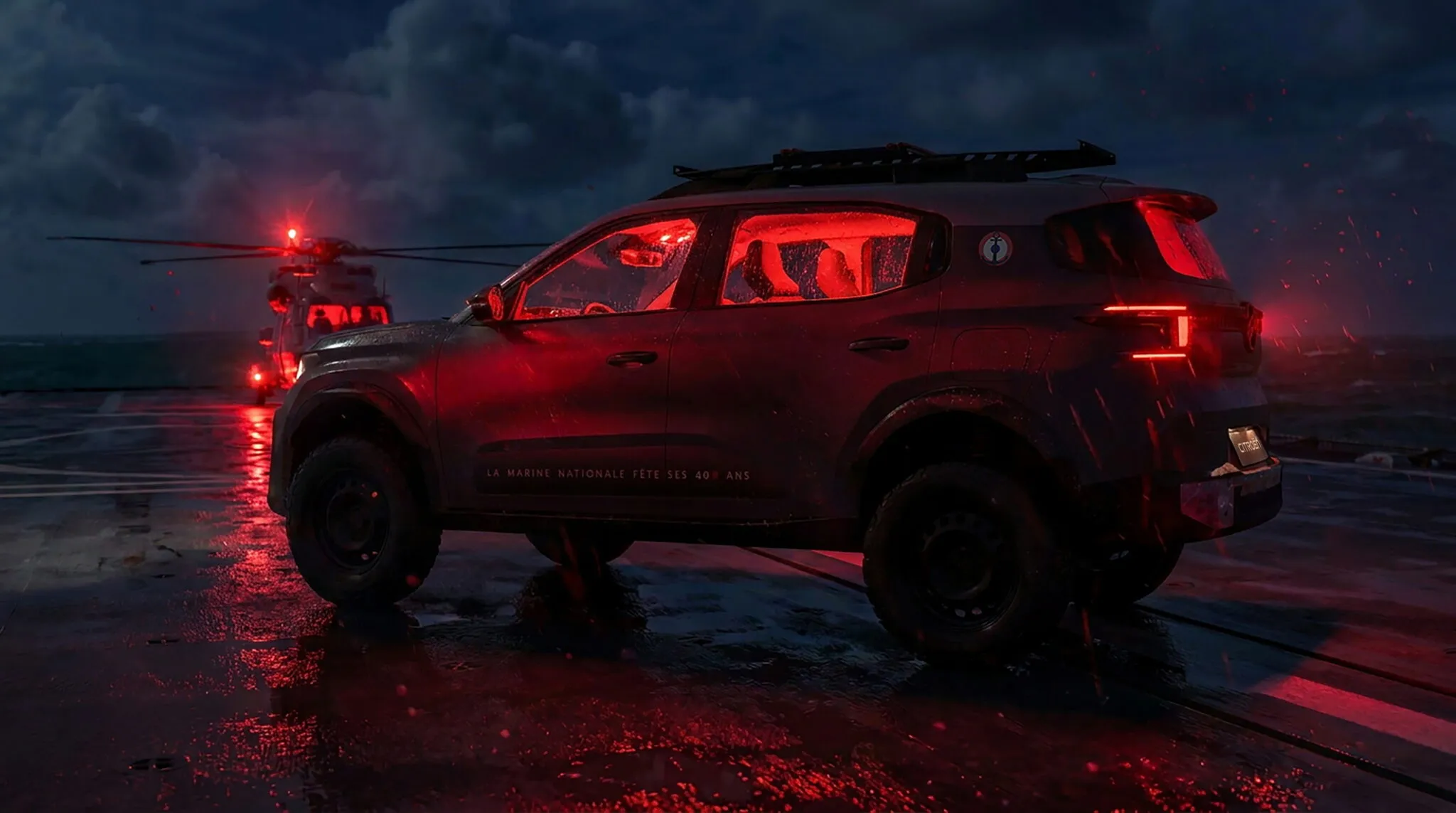 Citroen C3 Aircross Marine Nationale