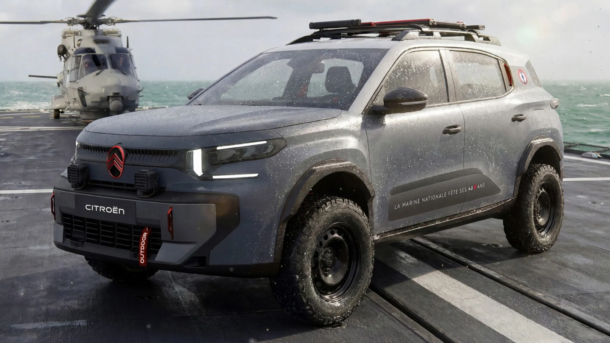 Citroen C3 Aircross Marine Nationale