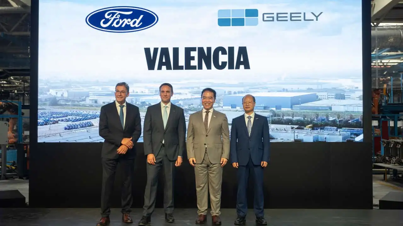 Geely та Ford спільний завод Валенсія