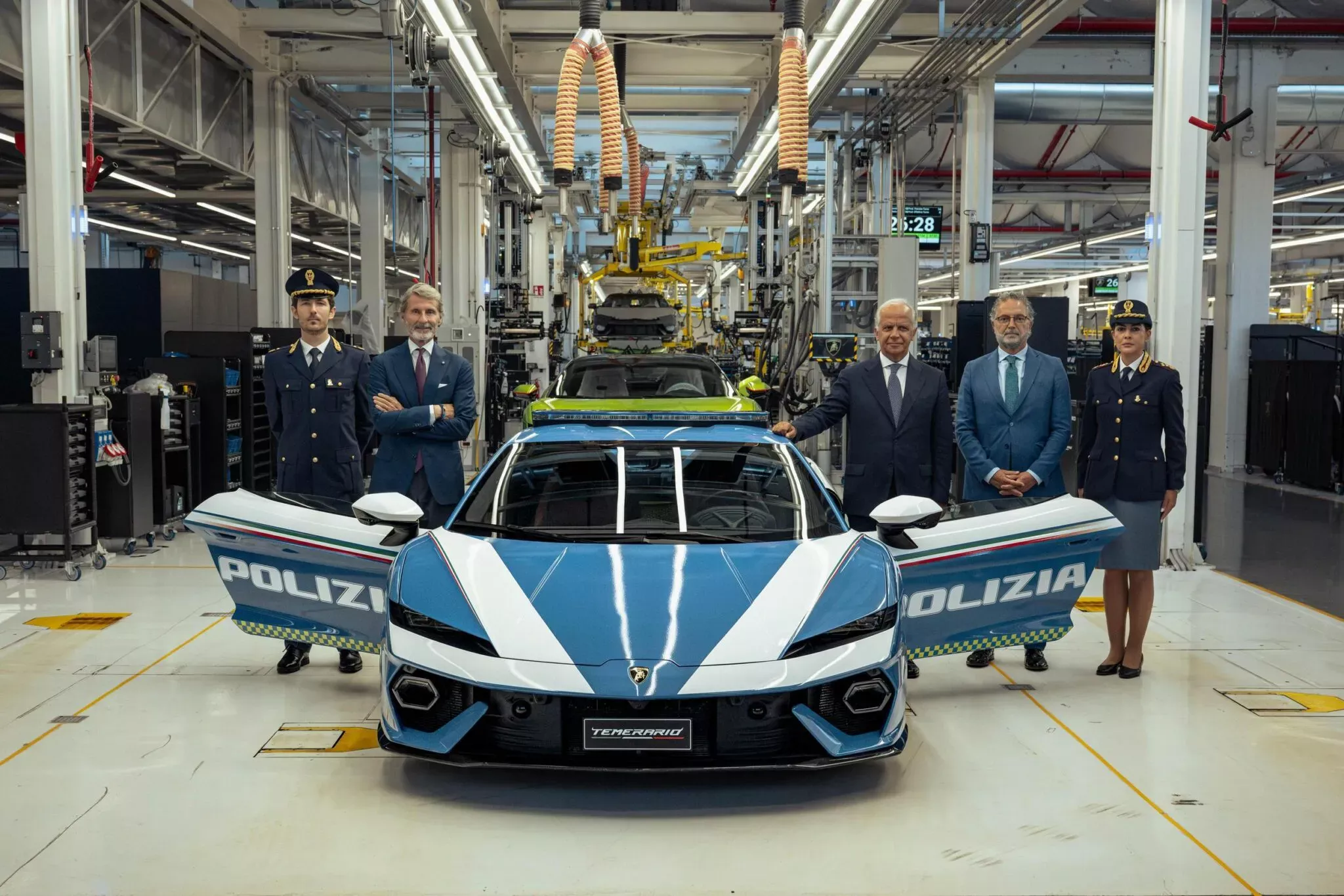 Lamborghini Temerario Polizia